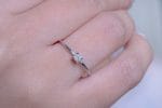 Dainty tiny diamond gold ring - Image 3