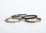 Diamond eternity gold band - Image 8