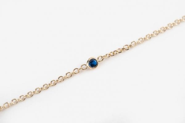 Diamond horseshoe bracelet 4 Diamond horseshoe chain bracelet - Image 5