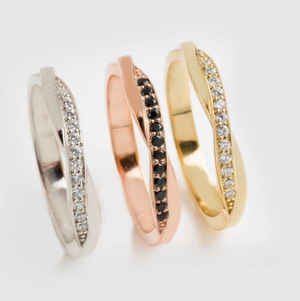 Diamond infinity ring 12 diamonds 3 Diamond infinity ring 12 diamonds - Image 3