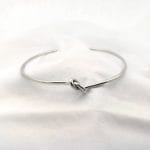 Knot solid gold bracelet - Image 6