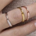 Mobius 3 diamond ring 2.4mm, RN100 - Image 4