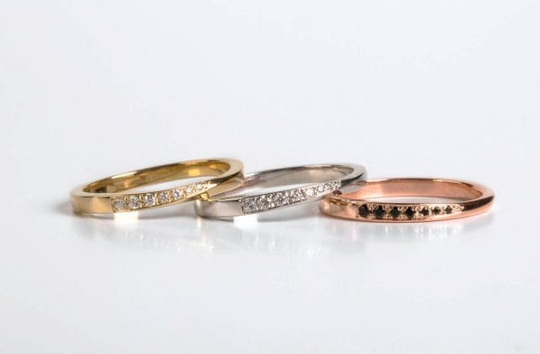 Mobius 7 diamond 1 Mobius 7 diamond ring, RN160 - Image 1