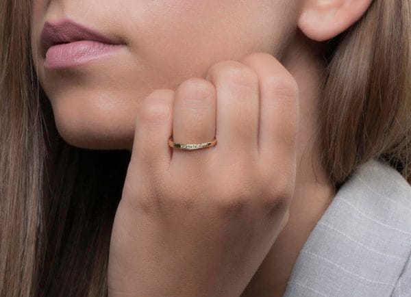 Mobius 7 diamond ring, RN160 - Image 3