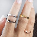 Mobius 9 diamond ring 4.5mm, RN120 - Image 4