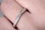 Mobius diamond ring 2.2mm (one row), RN135 - Image 3