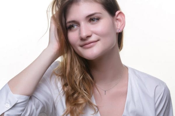 Rainbow horn moon earrings - Image 6