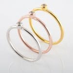 Round tiny diamond ring - Image 6