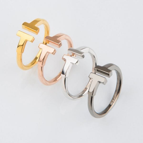 Gold T ring 2.1mm - Image 4