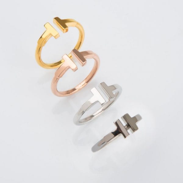 Gold T ring 2.1mm - Image 5