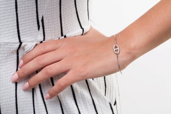 cuff open bangle 1 Cuff open gold bangle - Image 1