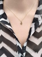 Solid gold Zodiac symbol necklace - Image 9