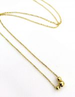 Floating ball gold necklace - Image 12