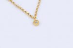 5 Diamond bezel set necklace - Image 6