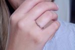 Diamond Cluster gold ring