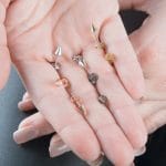 Cone Spike stud earrings - Image 6