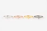 Cross ring in solid gold - Image 6