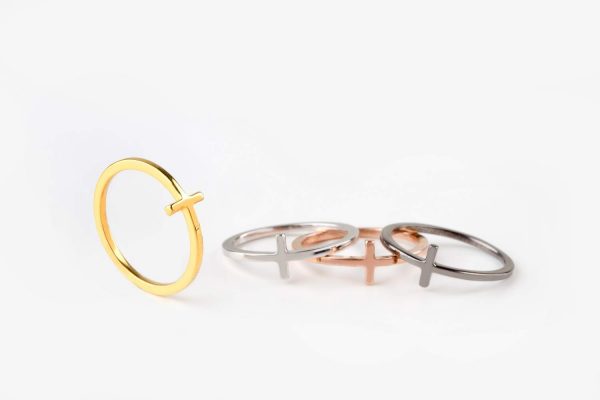 Cross ring in solid gold 7 Cross ring in solid gold - Image 7