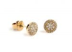 Round cluster diamond studs - Image 4