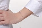 Dainty diamond heart bracelet - Image 4