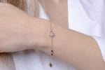 Dainty diamond heart bracelet - Image 6