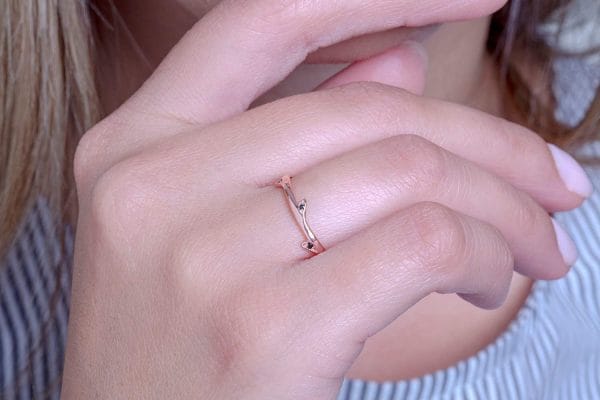 Diamond gold Branch ring - Image 4