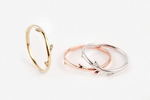 Diamond gold Branch ring - Image 7