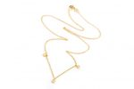 3 Diamond necklace with bezel set - Image 5