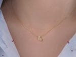 Diamond heart gold necklace - Image 4