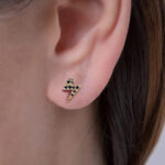 Diamond studs earrings