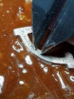 Diamond smile stud earrings - Image 7