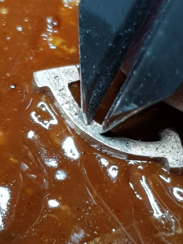 Diamond smile stud earrings - Image 7