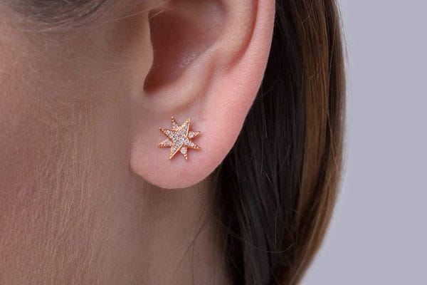 North star diamond studs - Image 6