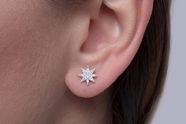 North star diamond studs - Image 5