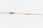Evil eye cross anklet - Image 7