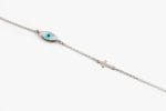 Evil eye cross anklet - Image 8