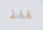 Extra tiny gold stud earrings - Image 6