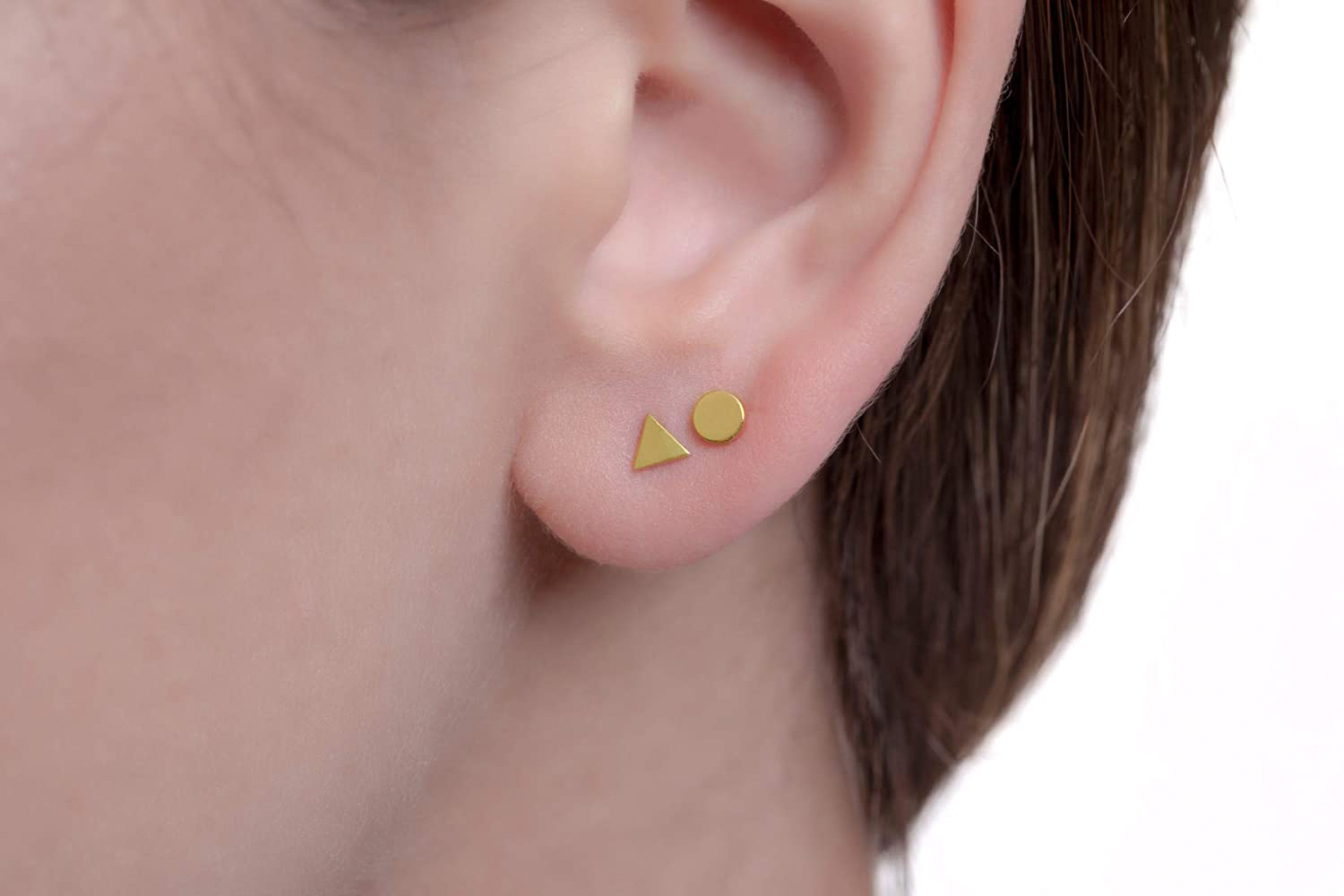 North Star stud earring with ear cuff and extra tiny earring – Online Shop  Loveisajewelry