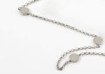 Five discs necklace in solid gold - Image 9