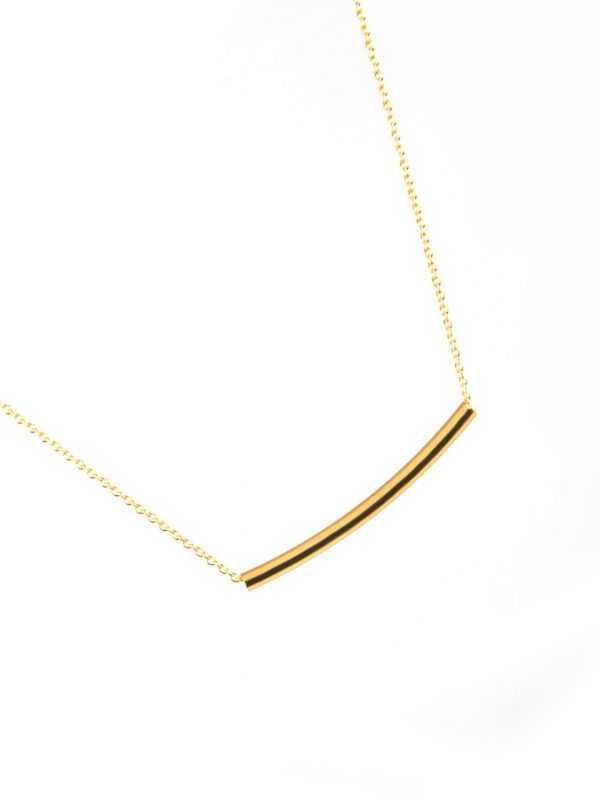 Floating-gold-bar-necklace-4 Floating gold bar necklace - Image 5