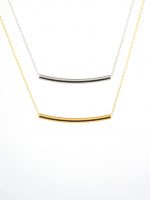 Floating gold bar necklace - Image 6