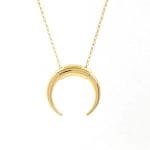 Large horn Moon necklace - Image 5