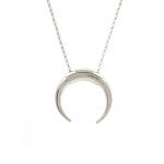 Large horn Moon necklace - Image 6
