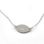 Minimalist evil eye with a diamond - Image 5