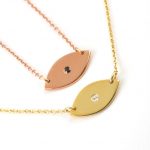 Minimalist evil eye with a diamond - Image 4