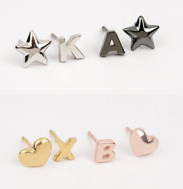 Personalised-earrings-2 Personalized solid gold earrings - Image 3