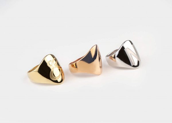 Personalised signet ring 6 Personalized gold signet ring, Rn366 - Image 7