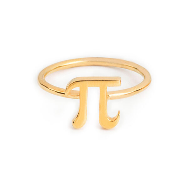 Pi-ring-Solid-gold-3b Solid gold Pi ring yellow-gold