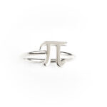 Solid gold Pi ring - Image 4