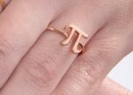 Solid gold Pi ring - Image 5